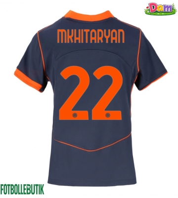 Inter Milan Henrikh Mkhitaryan #22 Tredje Tröja Kvinnor 2025-26 Kortärmad